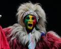 Bild: Themba Hadebe/AP/dpa
Afrika Cup: Ein Senegal-Fan reagiert bei dem Vorrundenspiel der Gruppe D gegen DR Kongo am 2. Spieltag.