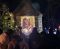 Bild: Ursula Breinbauer
An die 150 Besucher waren am Heiligen Abend zur Christmette an die Heilige Staude gekommen. Den Gottesdienst zelebrierte Pfarrvikar Jomet Joy von der Pfarrei St. Johannes.