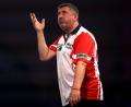 Bild: Steven Paston/PA Wire/dpa
Stichelt nach seinem WM-Aus: Mensur Suljovic.