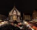Bild: Daniel Karmann/dpa
Bis auf kleinere Straftaten verlief der traditionsreiche Nürnberger Christkindlesmarkt friedlich. (Archivbild)