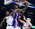 Bild: Wally Skalij/AP/dpa
Die Sacramento Kings waren bei den LA Clippers chancenlos.