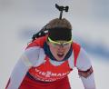 Bild: Hendrik Schmidt/dpa
Darja Dolidowitsch ist Teil des Flüchtlingsteams des Welt-Biathlonverbandes.