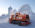 Bild: Matthias Bein/dpa
Schneefräse im Einsatz: Zweistellige Minusgrade auf dem Brocken