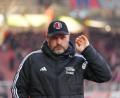 Bild: Soeren Stache/dpa
Steffen Baumgart hat seinen Vertrag als Chefcoach bei Union Berlin verlängert. (Archivbild)