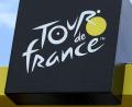 Bild: David Pintens/Belga/dpa
Das Logo der Tour de France. (Archivbild)