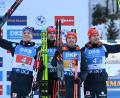 Bild: Sven Hoppe/dpa
Erstes Staffelpodest der Saison für die deutschen Biathleten.