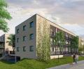 Bild[M]: Firma Gebr. Donhauser Bau GmbH &amp; Co. KG
Diese Visualisierung zeigt das Wohnbauprojekt in Burglengenfeld.