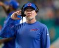 Bild: Lynne Sladky/AP/dpa
Die Buffalo Bills haben sich Medienberichten zufolge von Chefcoach Sean McDermott getrennt. (Archivbild)