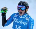 Bild: Marco Trovati/AP/dpa
Jubelte nach einem famosen Comeback: Ski-Ass Federica Brignone.