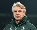 Bild: Carmen Jaspersen/dpa
Hat derzeit wenig zu lachen: Werder-Cheftrainer Horst Steffen.