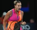 Bild: Dar Yasin/AP/dpa
Aryna Sabalenka steht in Melbourne zum vierten Mal in Serie im Finale.