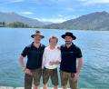 Bild: HKV Köfering
Lukas Spiesl, Lukas Gimpl und Felix Göldner (von links) am Tegernsee.
