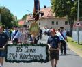 Bild: jr
Ein stattlicher Festzug bewegte sich am Sonntagnachmittag durch Münchenreuth.