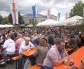Bild: wro
Das 21. Bürgerfest in Wiesau ist dank vieler Besucher ein voller Erfolg.