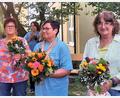 Bild: whü
Die beim Sommerfest geehrten Mitarbeiterinnen (von links): Christa Philipp, Claudia Hübner und Andrea Zettl.