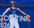 Bild: Julia Demaree Nikhinson/AP/dpa
Zu wenig für eine Medaille: Linus Straßer nach dem Slalom.