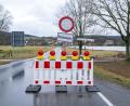 Bild: Pia Bayer/dpa
Einzelne Straßen in Nordbayern sind gesperrt.
