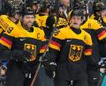 Bild: Hassan Ammar/AP/dpa
Leon Draisaitl und Tim Stützle führen Deutschlands Eishockey-Team zum Sieg gegen Dänemark