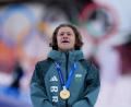 Bild: Julia Demaree Nikhinson/AP/dpa
Lucas Pinheiro Braathen holte Brasiliens erste Olympia-Medaille im Winter - und das gleich in Gold.