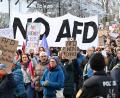 Bild: Felix Kästle/dpa
3.500 Menschen kamen zum Protest gegen die AfD.