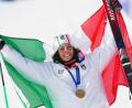 Bild: Michael Kappeler/dpa
Gold im Super-G und im Riesenslalom: Federica Brignone ist einer der Stars der Spiele. (Archivbild)