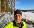 Bild: Bellmann/privat
Uwe Bellmann beim Langlaufen rund um Ehenfeld. Das ist in diesem Jahr möglich.