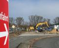 Bild: Petra Hartl
Die Tankstelle an der Fuggerstraße beim Real-Markt in Amberg verschwindet.