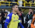 Bild: -/AP/dpa
Cristiano Ronaldo sollte mit dem Team von Al Nassr eigentlich in Dubai spielen - die Begegnung wurde aus Sicherheitsgründen abgesetzt. (Archivbild)