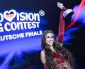 Bild: Britta Pedersen/dpa
Sarah Engels freute sich beim deutschen Vorentscheid zum Eurovision Song Contest über ihren Sieg. (Archivbild)