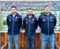 Bild: FV Vilseck
Tobias Graßler (Mitte) und Co-Trainer Maximilian Kreuzer (links) sowie Torwarttrainer Christian Lehner bleiben dem FV Vilseck auf künftig erhalten.
