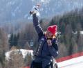 Bild: Philipp von Ditfurth/dpa
Erstes deutsches Gold: Anna-Lena Forster mit ihrer Medaille.