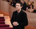 Bild: Jordan Strauss/Invision/AP/dpa
Mit seiner Rolle in „Marty Supreme“ holte Chalamet eine Oscar-Nominierung. (Archivbild)