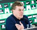 Bild: Moritz Frankenberg/dpa
Der neue Wolfsburg-Trainer Dieter Hecking.