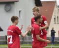 Bild: mhs
Patrick Bauer (von links), Tarkan Özdemir und Finn Grünauer kommen mit dem TV Nabburg derzeit kaum aus dem Jubeln raus. Ob der Höhenflug auch beim Derby am Samstag beim TSV Stulln anhält?