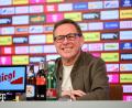 Bild: Max Slovencik/APA/dpa
Ralf Rangnick sieht viel Potenzial in den beiden Debütanten.