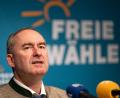 Bild: Lennart Preiss/dpa
Hubert Aiwanger, Parteichef der Freien Wähler, sieht die Erfolge bei der Kommunalwahlen auch als Steilvorlage für die Landtagswahl 2028 in Bayern.