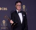 Bild: Chris Pizzello/Invision via AP/dpa
Zwei Monate vor seiner letzten Late-Night-Show hat US-Satiriker Stephen Colbert (61) seine Mitarbeit am Drehbuch für einen neuen „Herr der Ringe“-Film angekündigt. (Archivbild)