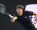Bild: Lynne Sladky/AP/dpa
Der Einzug ins Viertelfinale war ein hartes Stück Arbeit für Alexander Zverev.