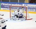 Bild: Benjamin Lahr
Goalie Michael McNiven war beim Sieg der Blue Devils am Sonntag in Kaufbeuren der Fels in der Brandung.