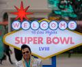 Bild: Charlie Riedel/AP/dpa
Die NFL bringt den Super Bowl zurück nach Las Vegas. (Archivfoto)