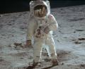 Bild: Neil Armstrong/NASA/AP/dpa
Im Dokumentarfilm Apollo 11 wurden bis dahin unbekannte Originalaufnahmen gezeigt. (Archivbild)