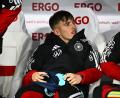 Bild: Tom Weller/dpa
Lennart Karl sitzt bei der Nationalmannschaft auf der Ersatzbank.