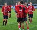 Bild: Dieter Jäschke
Die Spieler des SC Luhe-Wildenau (Szene aus einem früheren Spiel) durften in Burglengenfeld über ein verdientes v1:1 jubeln.