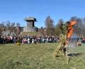 Bild: ubb
Viele hundert Zuschauer erlebten im Geschichtspark Bärnau-Tachov den Austrieb des Winters symbolisch mit dem Verbrennen einer Strohpuppe auf dem "Opferplatz" des Freilandmuseums-Geländes.