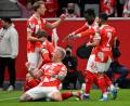 Bild: Torsten Silz/dpa
Der FSV Mainz 05 bejubelte in der ersten Hälfte zwei Traumtore.