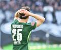 Bild: Swen Pförtner/dpa
Wieder verloren! Der VfL Wolfsburg taumelt in Richtung Zweite Liga.