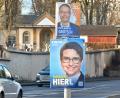 Archivbild: Petra Hartl
In Sulzbach-Rosenberg darf jede Parteien an maximal 75 Standorten Plakate anbringen. Pro Standort sind zwei Plakate je Partei erlaubt. So können bei Wahlen schnell über 1000 Plakate in der Stadt zusammenkommen.