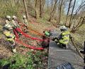 Bild: Feuerwehr Wernberg/exb
Die Feuerwehr musste ein Pferd bei Wernberg-Köblitz befreien. Das Tier war unter einer Brücke eingeklemmt.