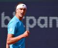 Bild: Sven Hoppe/dpa
Alexander Zverev jubelt über den Einzug ins Viertelfinale.