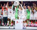 Bild: Tom Weller/dpa
Bereits am Sonntag kann der FC Bayern München erneut deutscher Fußball-Meister werden. (Archivbild)